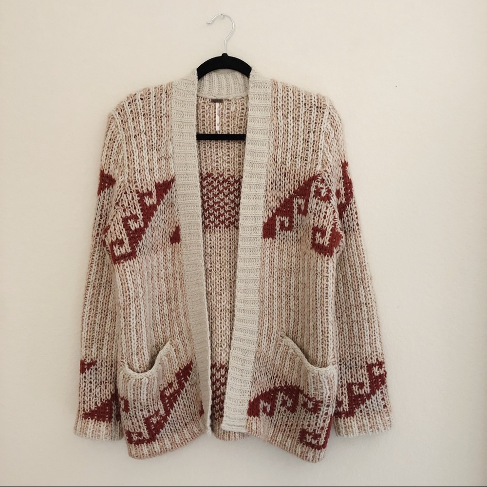 FREE PEOPLE time & time again thick cardig…
